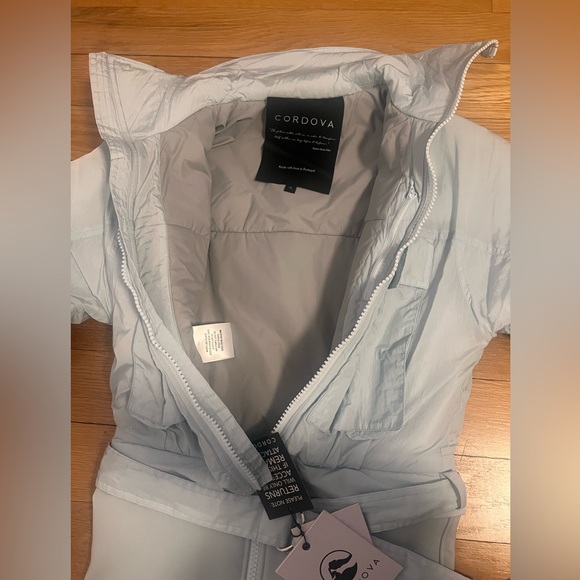 Cordova Telluride Ski Suit NWT Waterproof in Arctic Blue - Picture 10 of 12